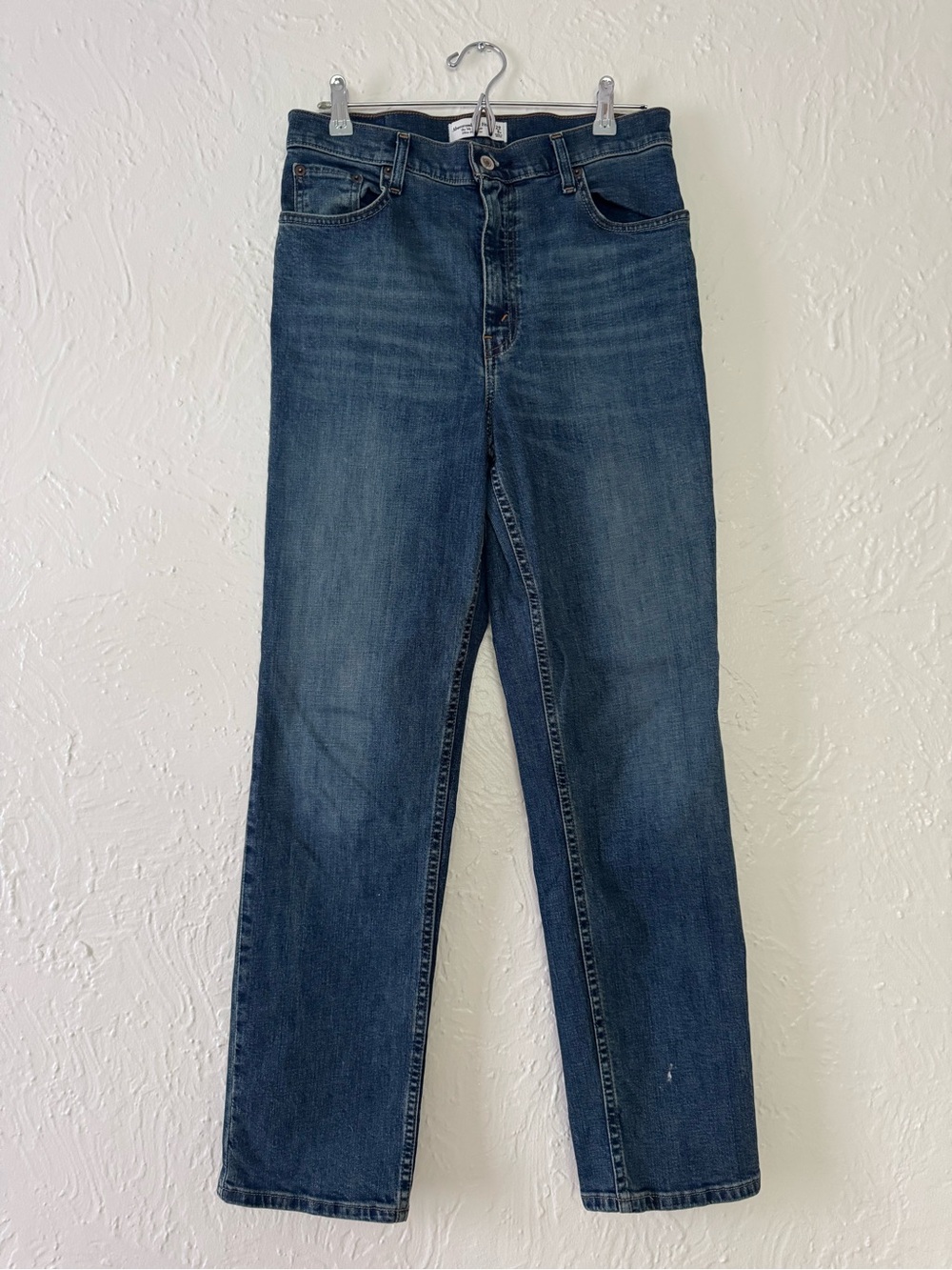 Abercrombie & Fitch Dark Blue Straight Jeans